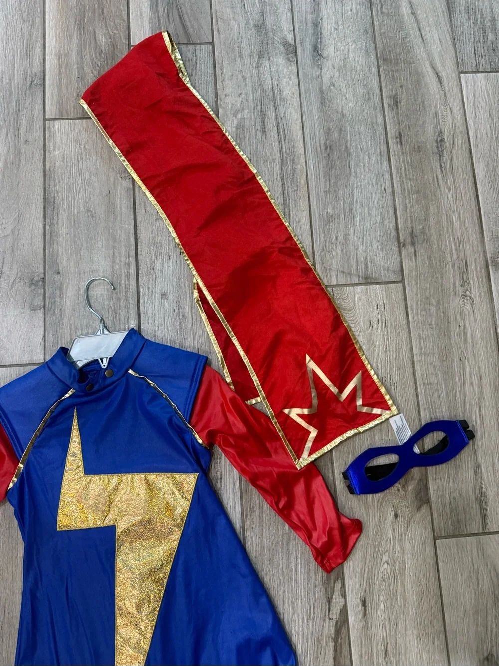 Kids Superhero captain  marvel Costume Set - Picture 3 of 4